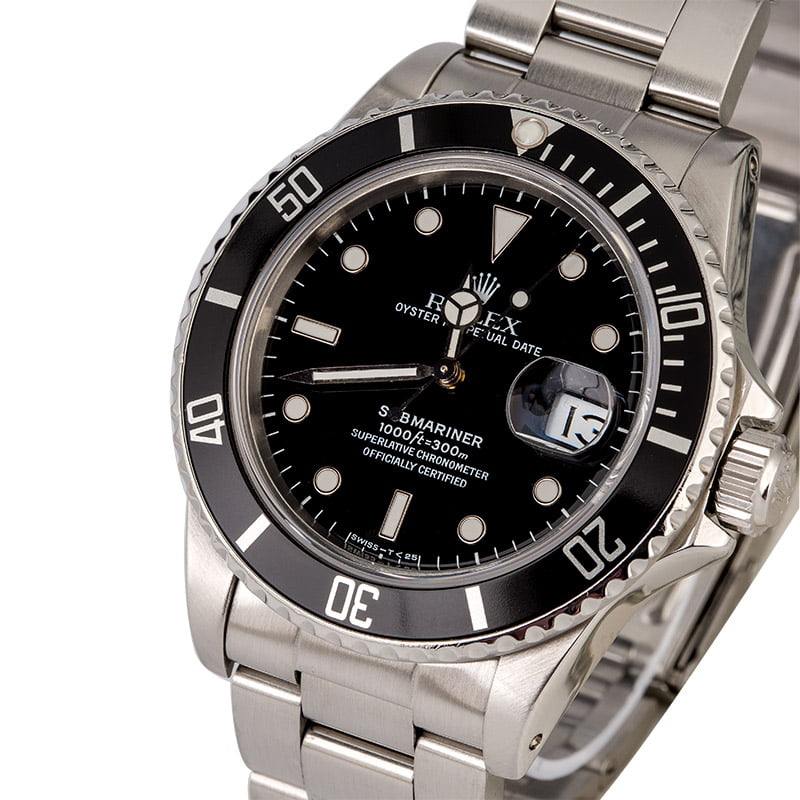 Rolex Submariner 16800 Steel Oyster