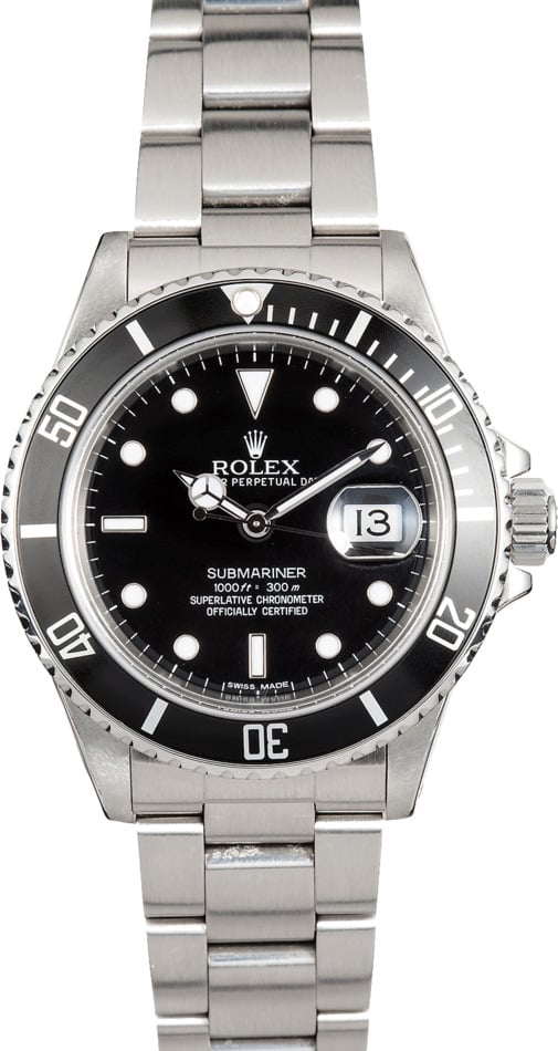 Pre-Owned Rolex Submariner 16800
