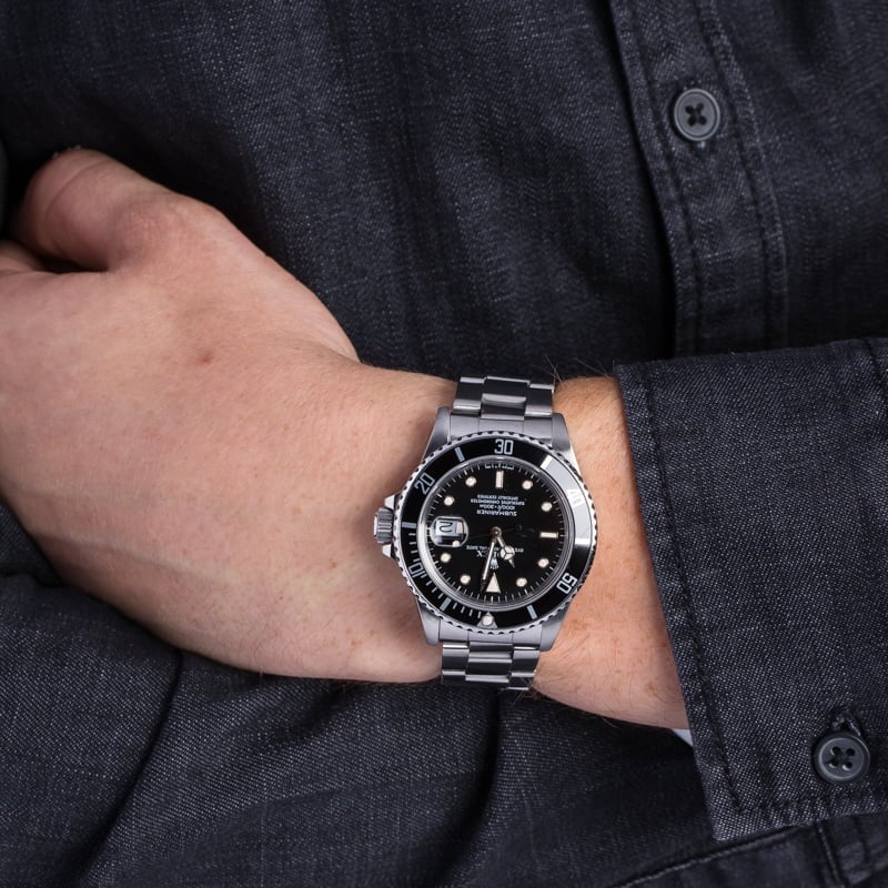 Rolex Submariner 168000 Stainless