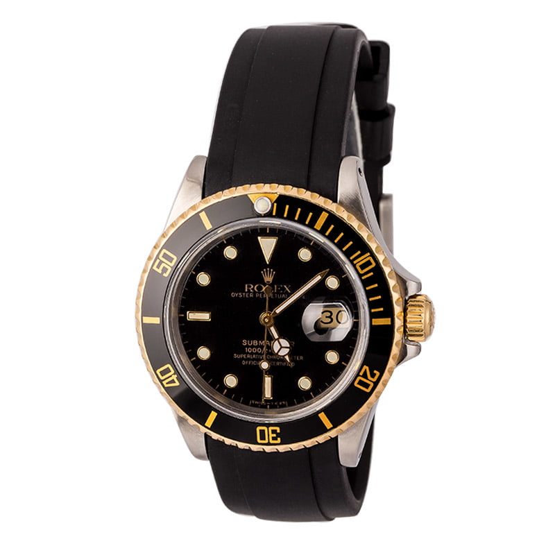 Rolex Submariner 16803 Rubber Bracelet