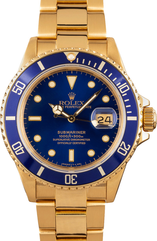 Buy Used Rolex Submariner 16808 | Bob's 