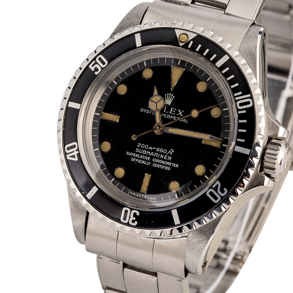 115307 Vintage 1968 Rolex Submariner 5512