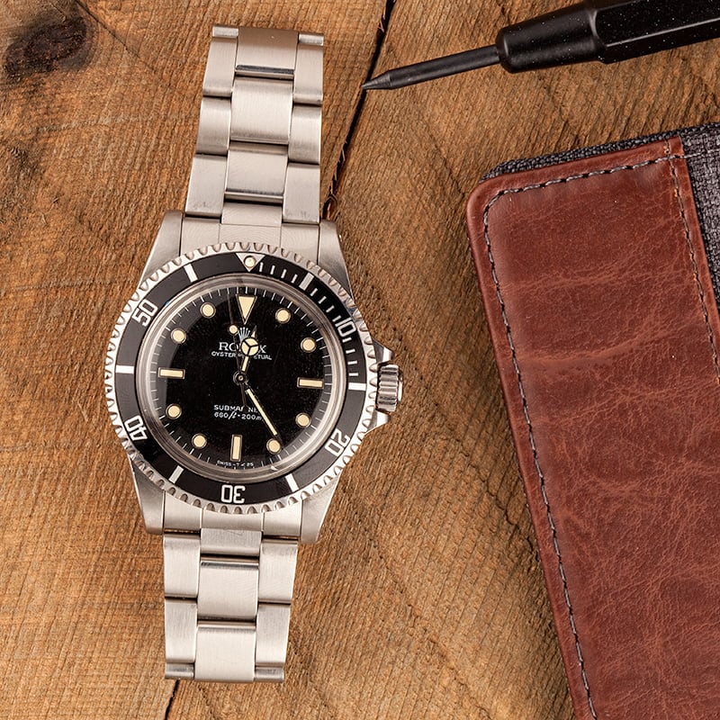 Rolex Vintage Submariner 5513 Spider Dial