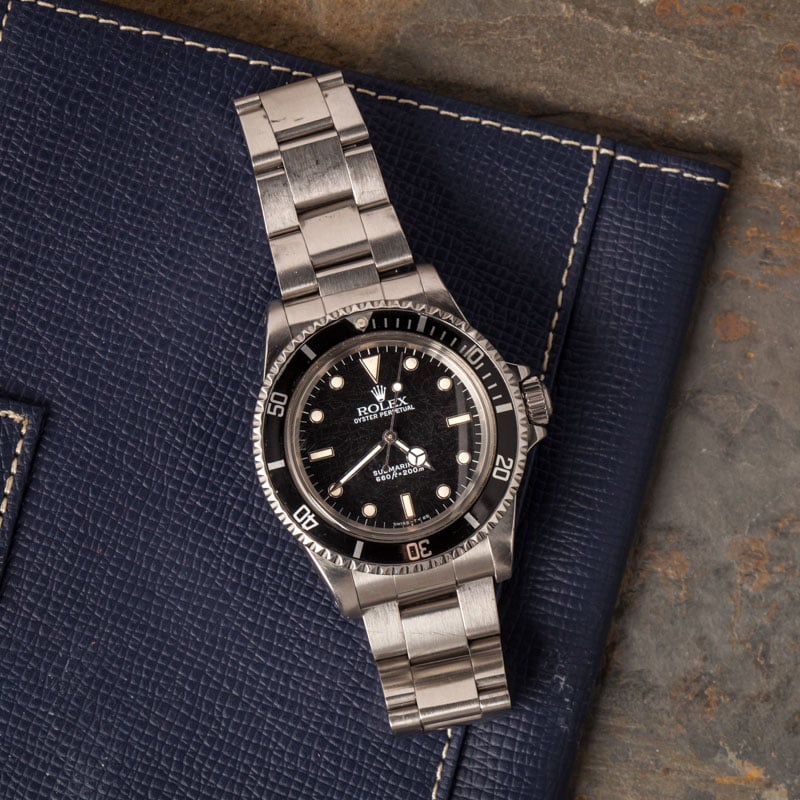 Vintage Rolex Submariner 5513 Spider Dial