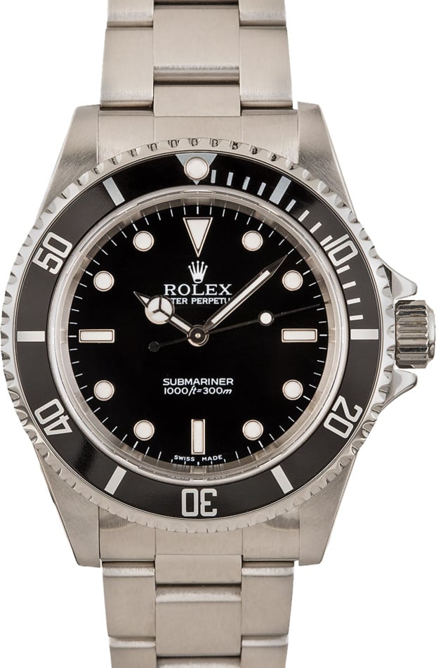 Buy Used Rolex Submariner 14060 | Bob's Watches - Sku: