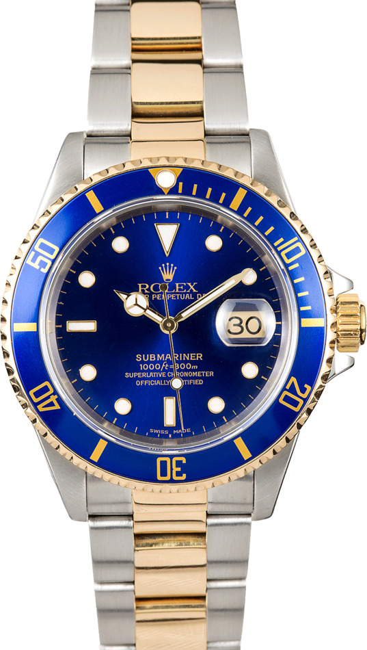 Buy Used Rolex Submariner 16613 | Bob's Watches - Sku: 114471
