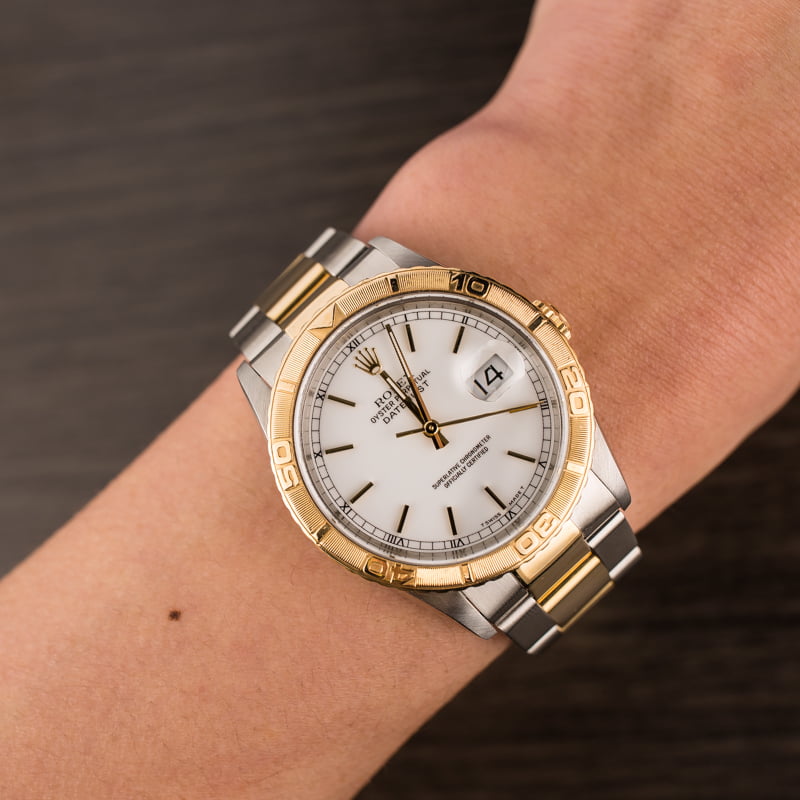 Pre Owned Rolex Thunderbird "Turn-o-Graph" Datejust 16263