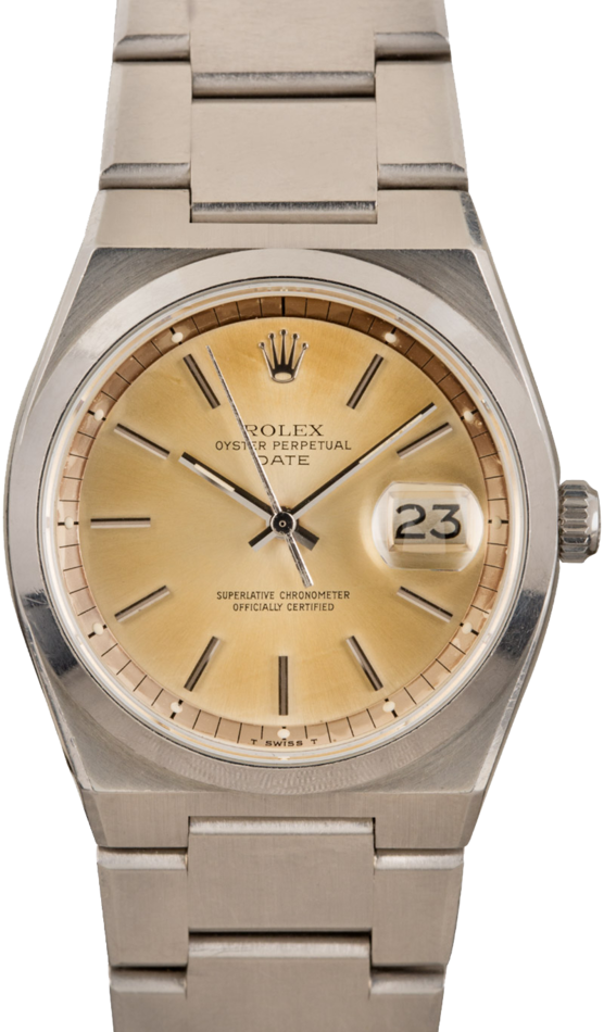 Vintage Rolex Date 1530 Silver