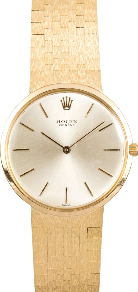 rolex classic gold watch