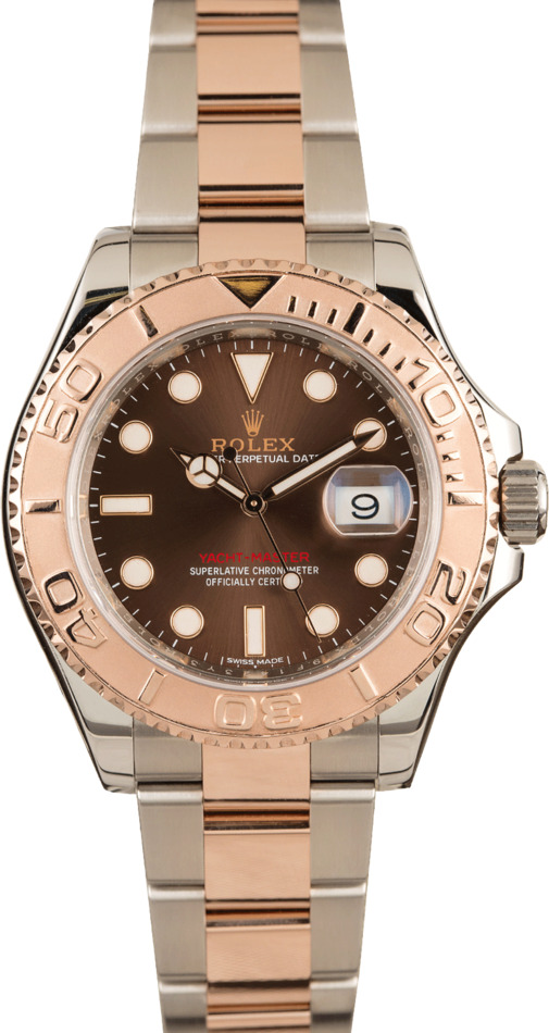 Used Rolex Yacht-Master 116621 Two Tone Everose Oyster