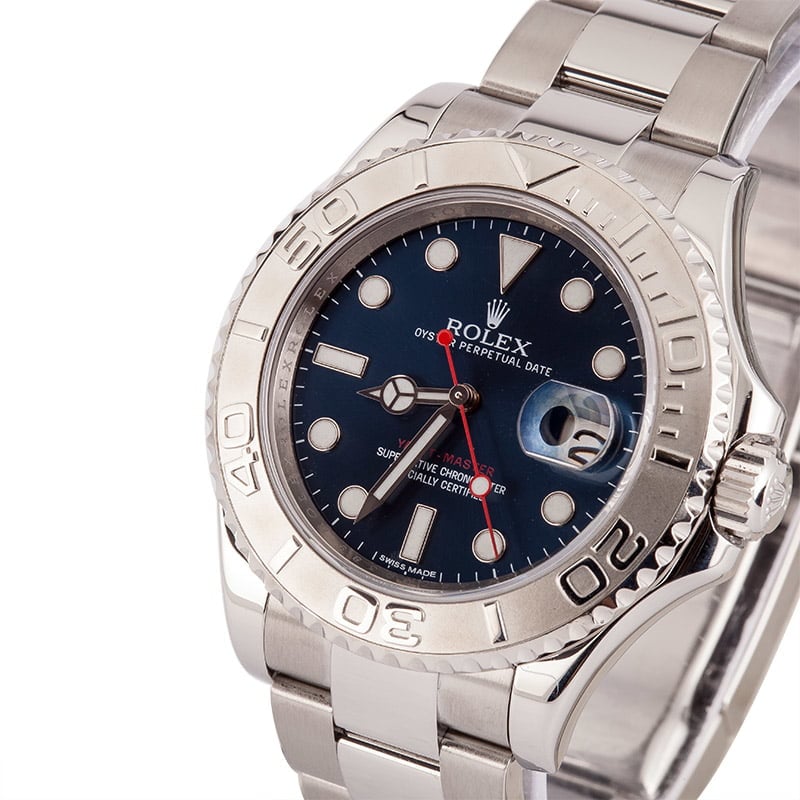 Used Rolex Yacht-Master 116622 Blue Model