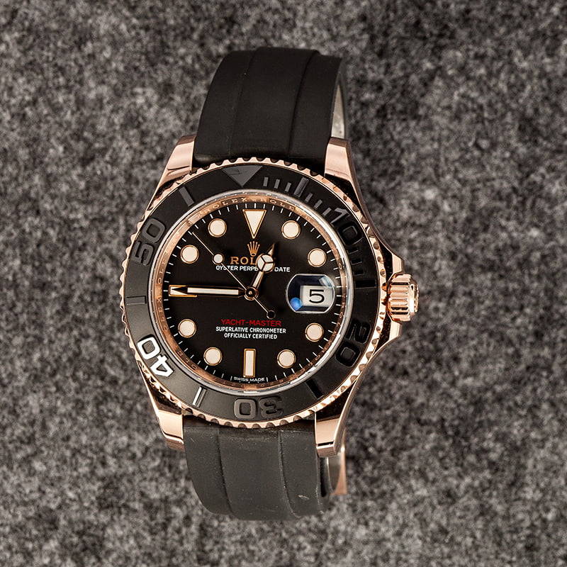 Pre-Owned 40MM Rolex Yacht-Master 116655 Ceramic Bezel