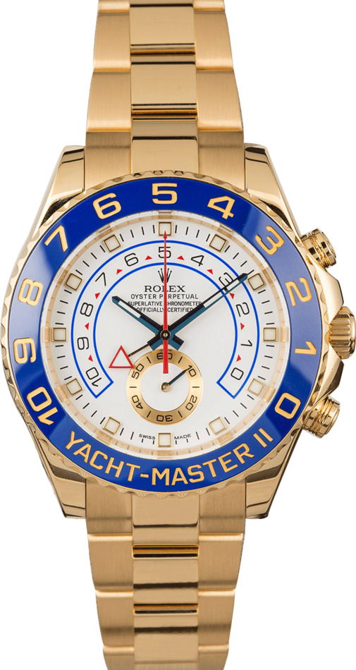 Unworn Rolex Yacht-Master II Ref 116688 Yellow Gold