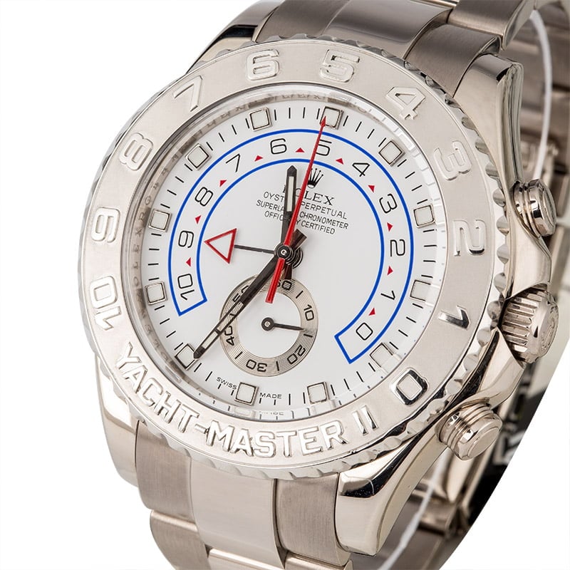 Rolex Yacht-Master II Ref 116689 White Gold Oyster