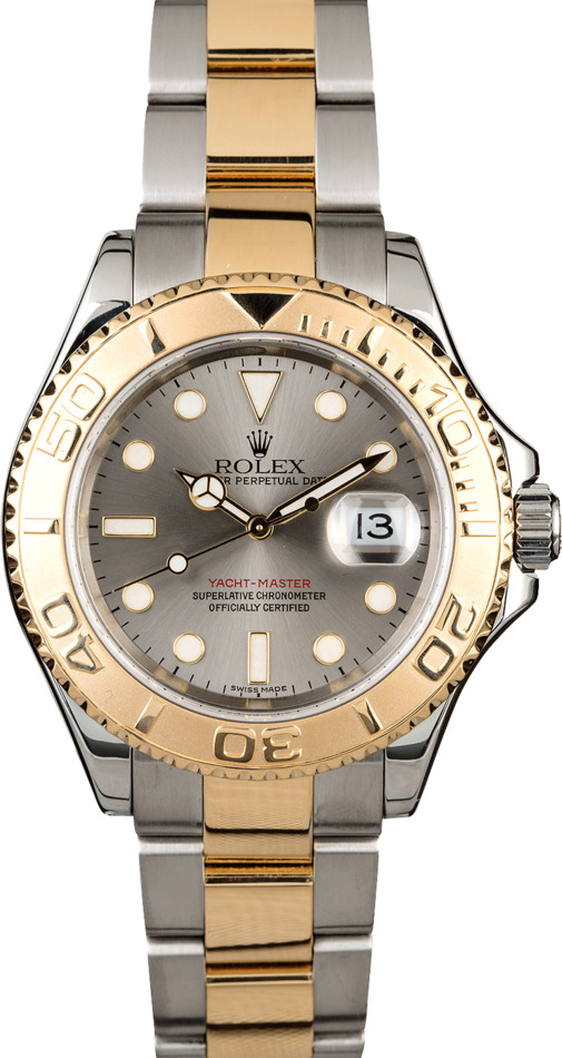 rolex two tone yacht master