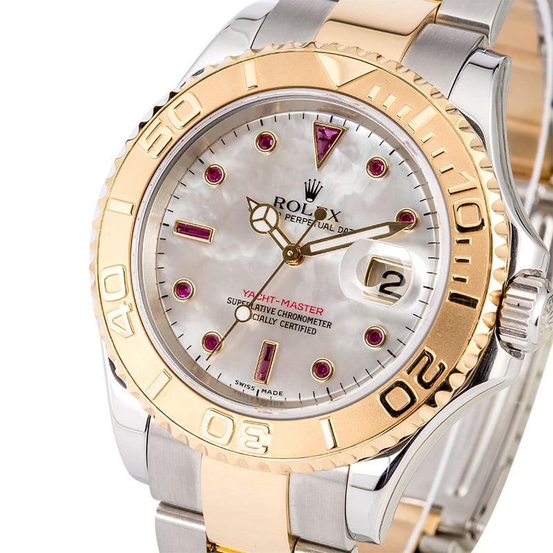 Rolex Yacht-Master 16623 Ruby Dial