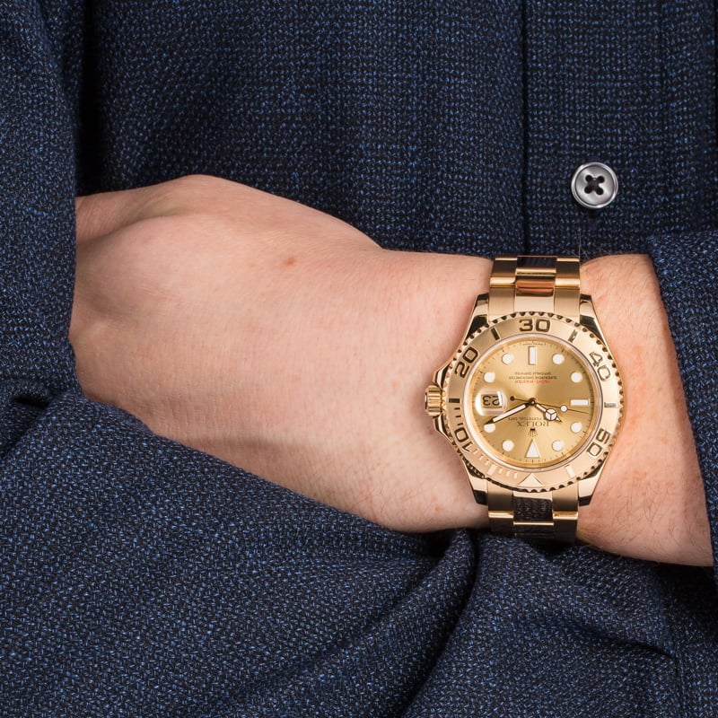 Rolex Yacht-Master 16628 Yellow Gold Oyster