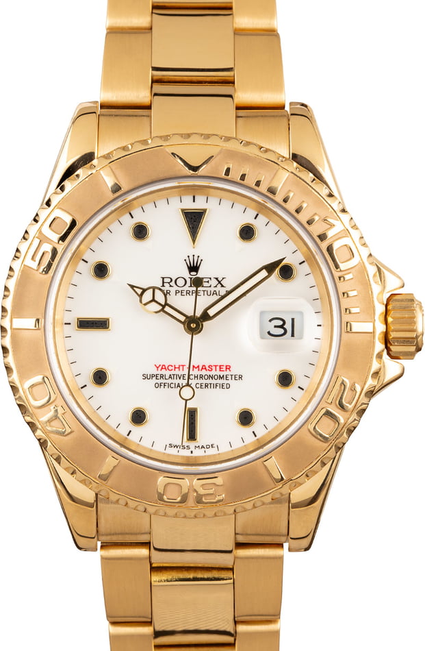 rolex yachtmaster gold