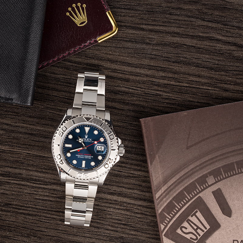Rolex Yacht-Master 116622 Stainless Steel and Platinum
