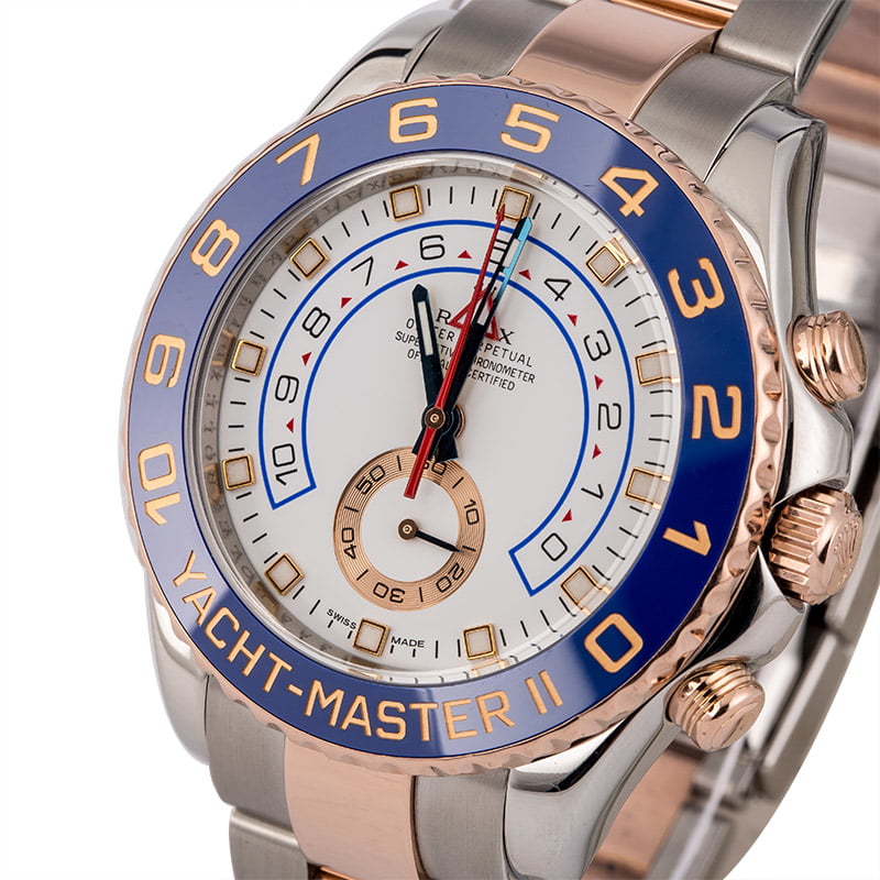 Pre Owned Rolex Yacht-Master 116681 Two Tone Everose