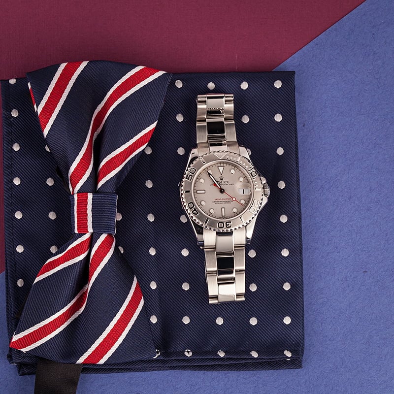 Used Rolex Yacht-Master 168622 Steel 35MM Watch
