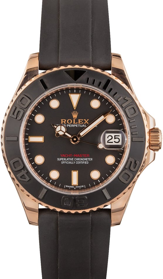 Pre-Owned Rolex Yacht-Master 268655 Everose Gold