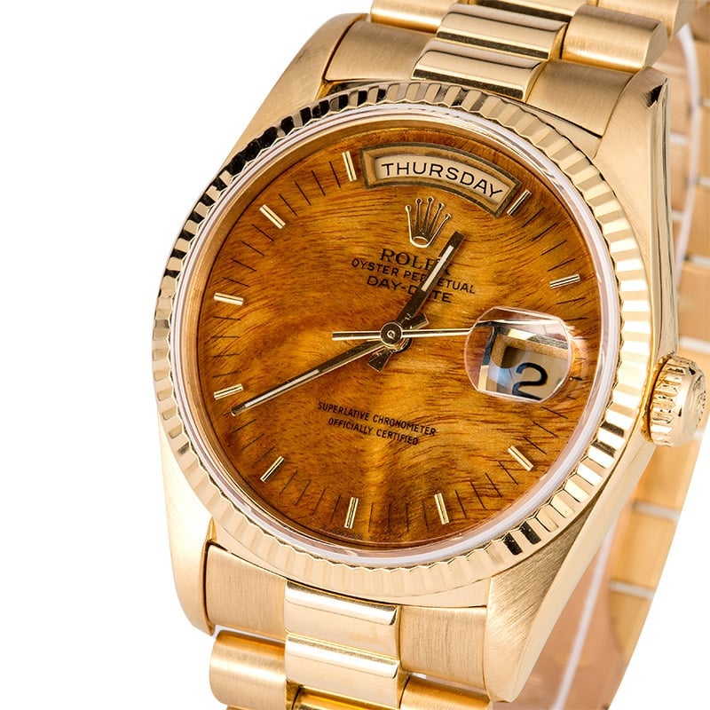 Rolex Yellow Gold Presidential 18238 Day-Date