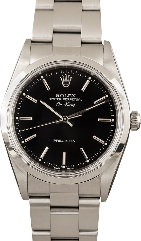 rolex watch oyster perpetual air king price