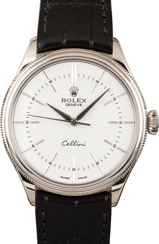 Used Mens Wood Rolex Cellini Watches 