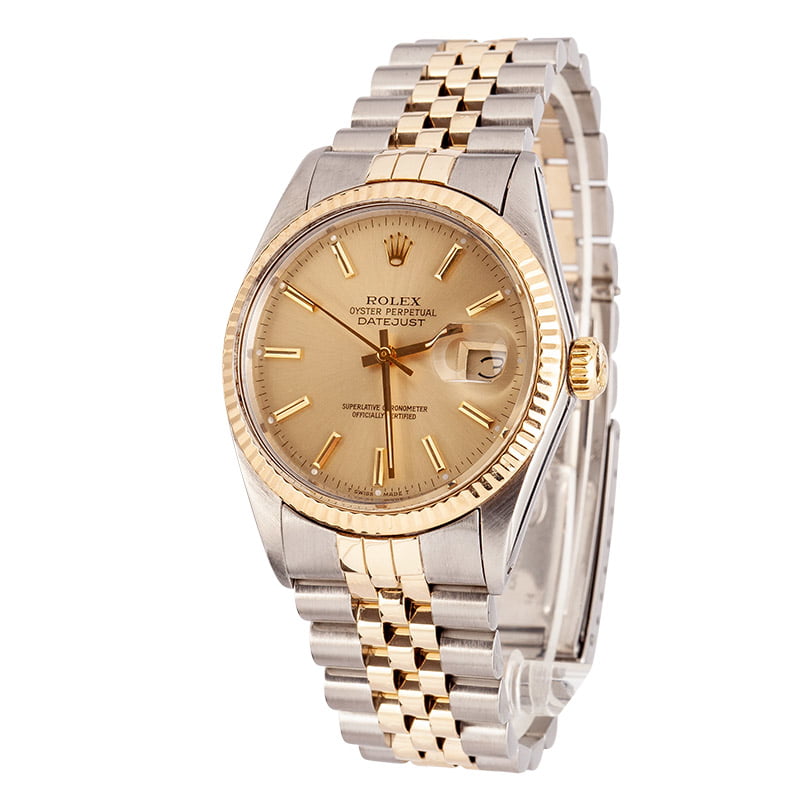 Pre-Owned Rolex Datejust 16013 TT