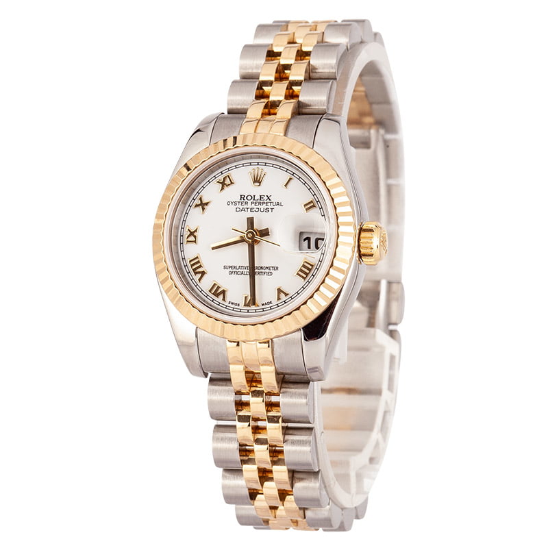 Two Tone Lady Rolex Datejust 179173