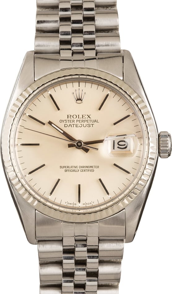 rolex oyster perpetual datejust steel