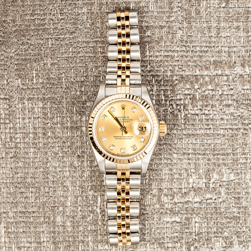 Ladies Rolex Datejust 79173 Diamond Watch