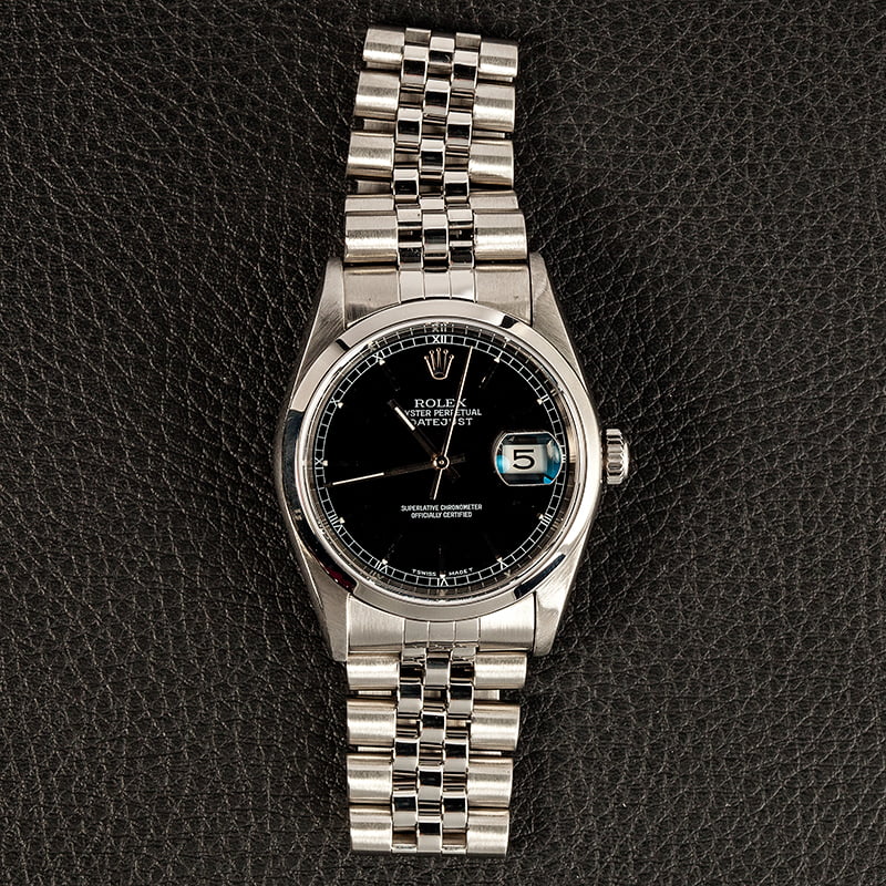 Rolex Datejust 16200 Steel Jubilee Band