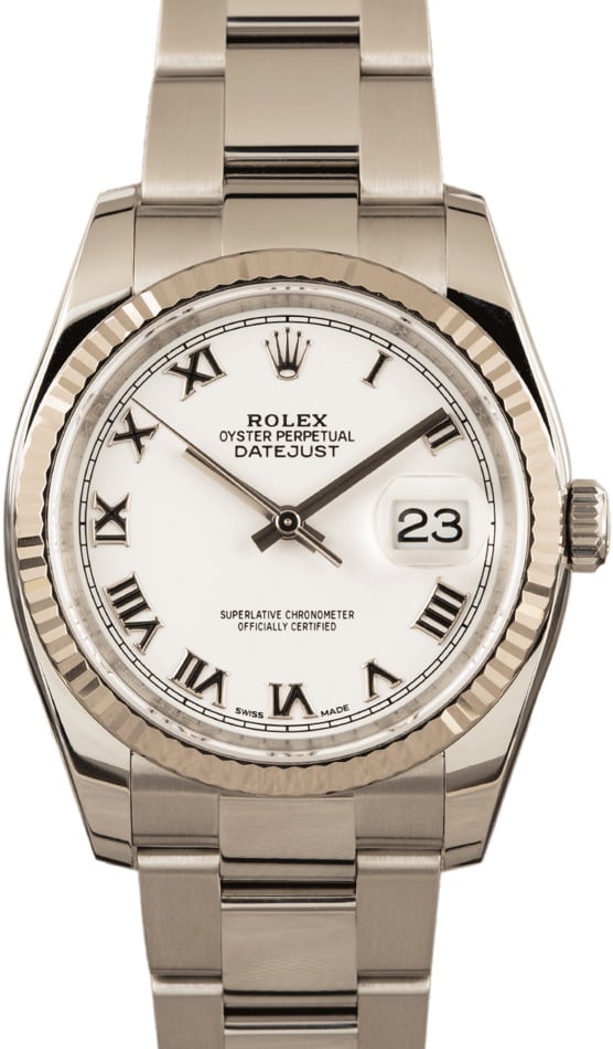 116234 white dial