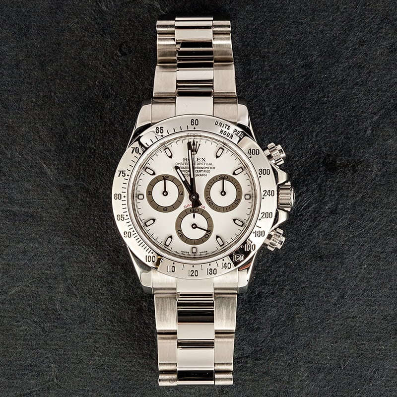 Rolex Daytona White Dial