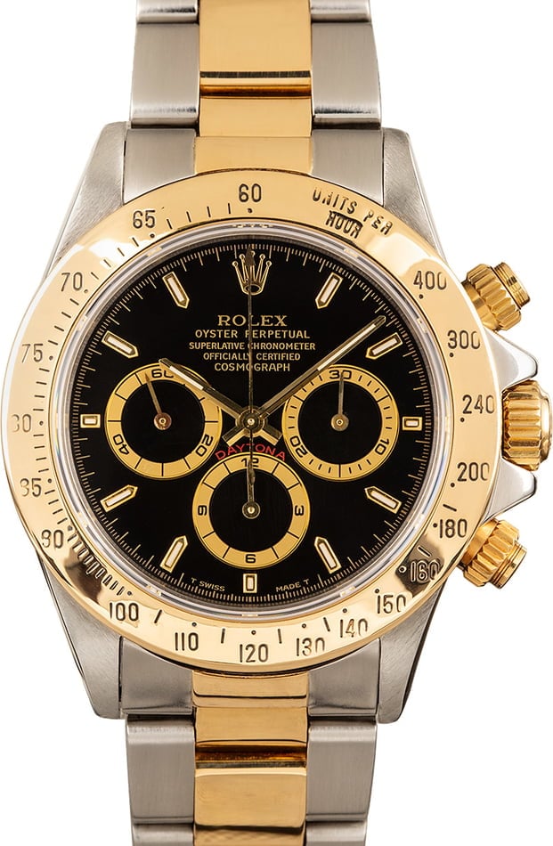 gold and silver rolex daytona