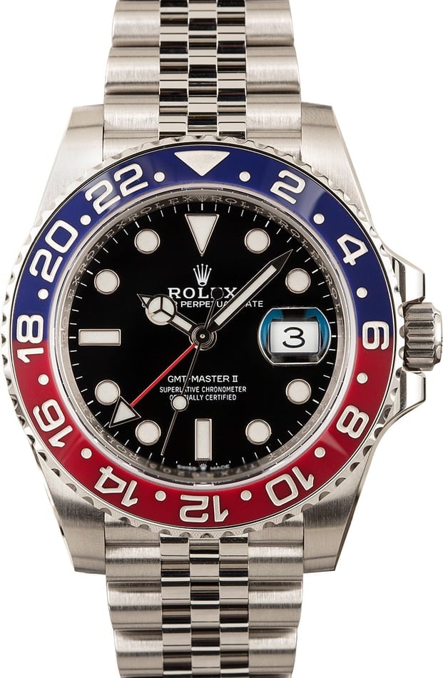 rolex gmt master ii pre owned