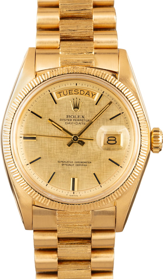 used gold presidential rolex
