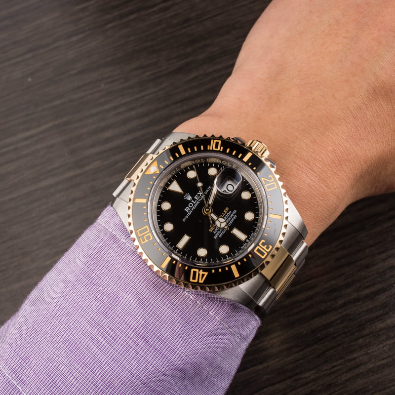 New Rolex Two Tone Sea-Dweller 126603