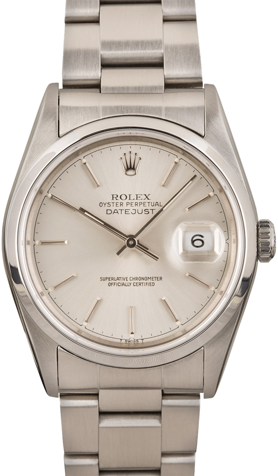 Buy Used Rolex Datejust 16200 | Bob's Watches - Sku: 148954 x