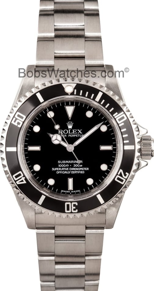 Rolex No Date Submariner 14060M