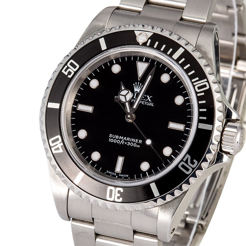 Submariner Rolex No Date 14060 Stainless