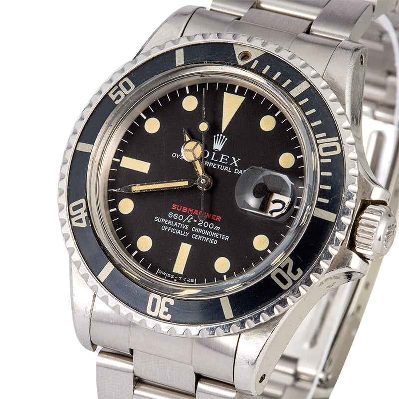 Submariner Rolex Red 1680