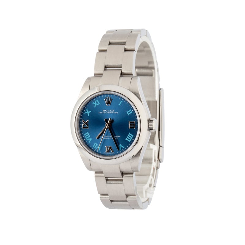 Rolex Oyster Perpetual 31 177200 Blue Dial