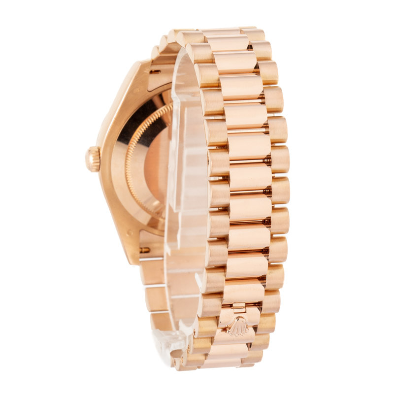 Rolex Day-Date II Ref 218235 Black Dial