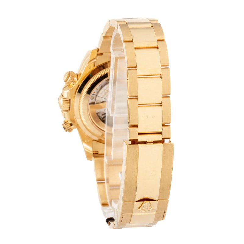 Rolex Cosmograph Daytona 126528LN 18k Yellow Gold Le Mans