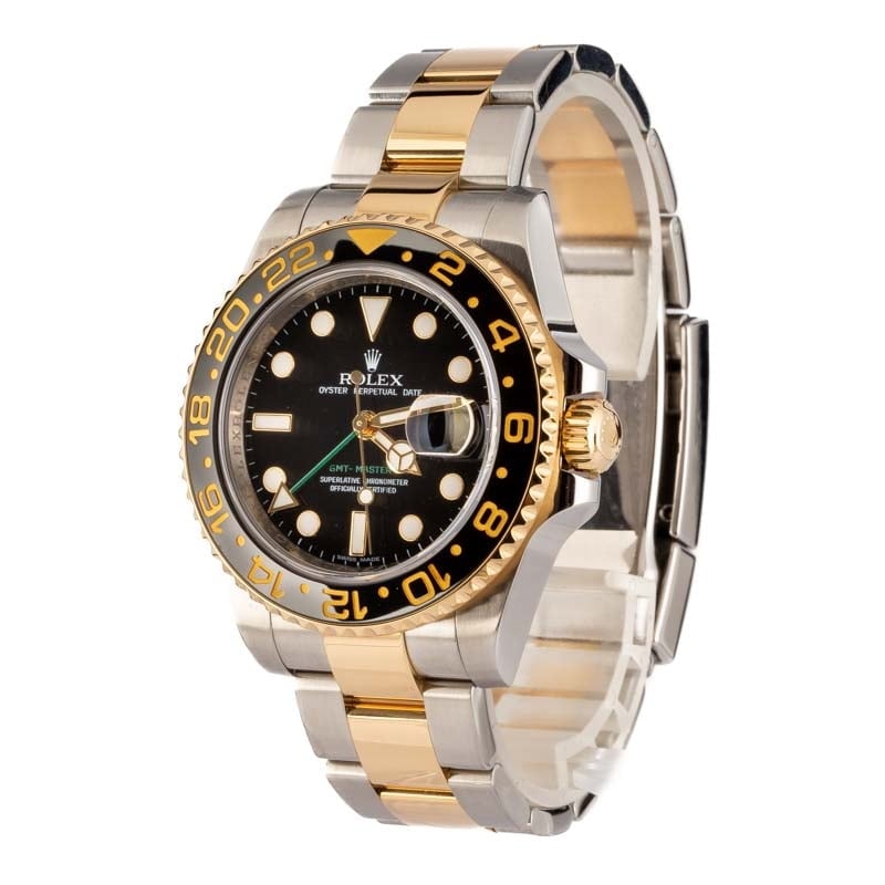 Rolex GMT-Master II Ref 116713 Black Cerachrom Bezel