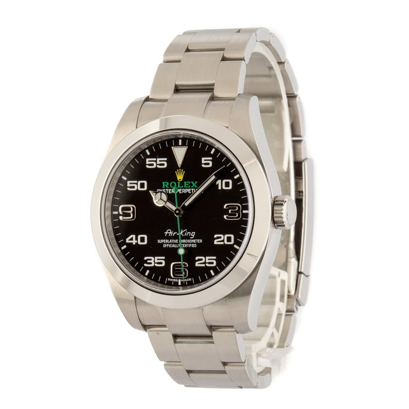 Eastern overflade forsøg Buy Used Rolex Air-King 116900 | Bob's Watches - Sku: 157887