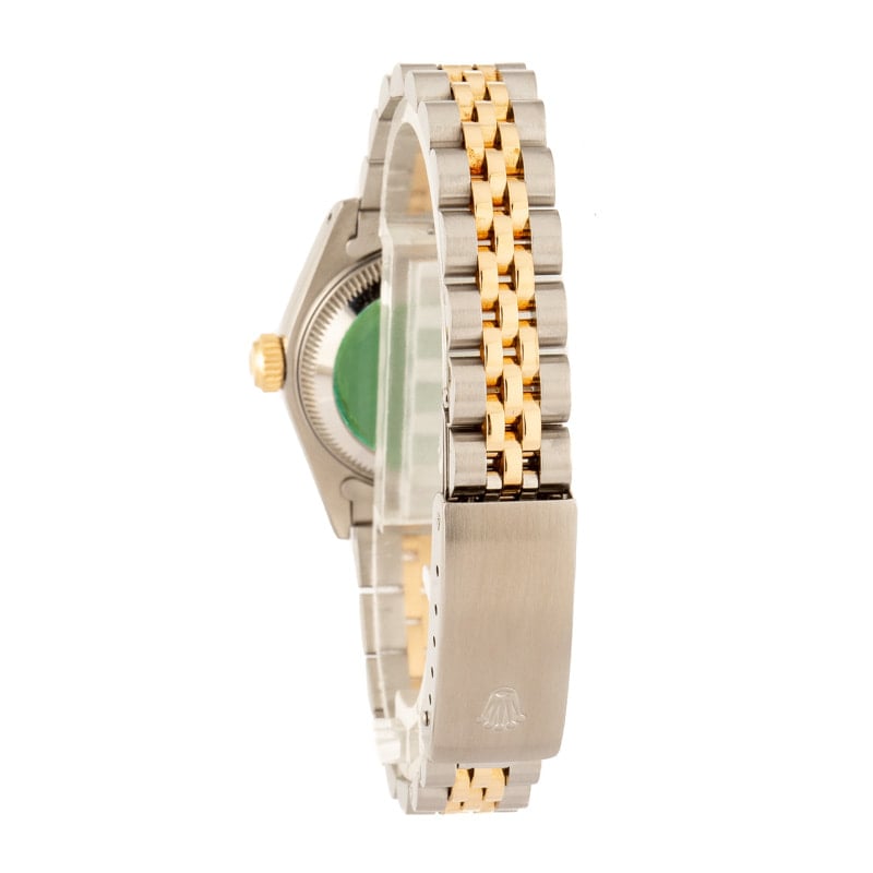 Rolex Two-Tone Ladies Datejust 69173 Champagne